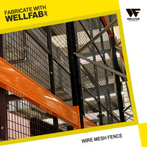 Wiremesh Fence by Wellfab